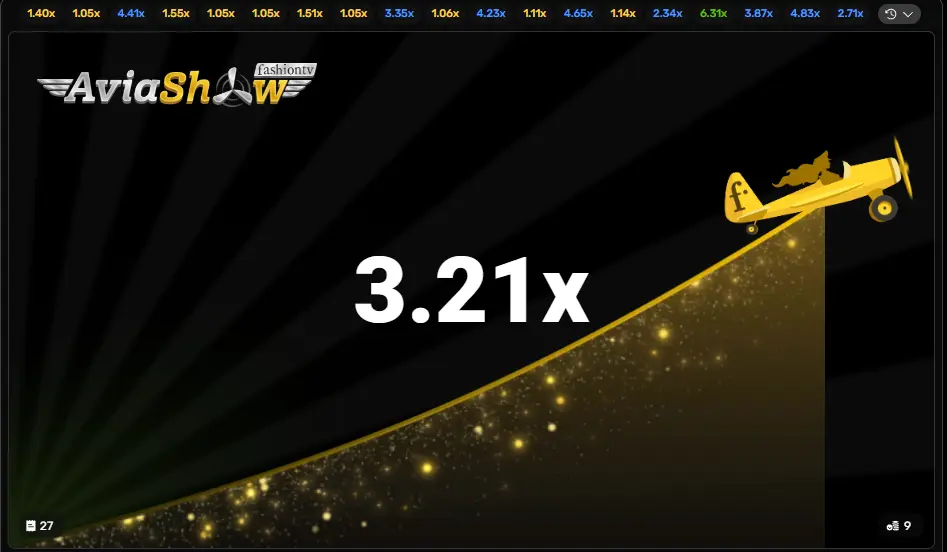 Aviashow коеффициентининг ўсиш Aviashow коеффициентининг ўсиш