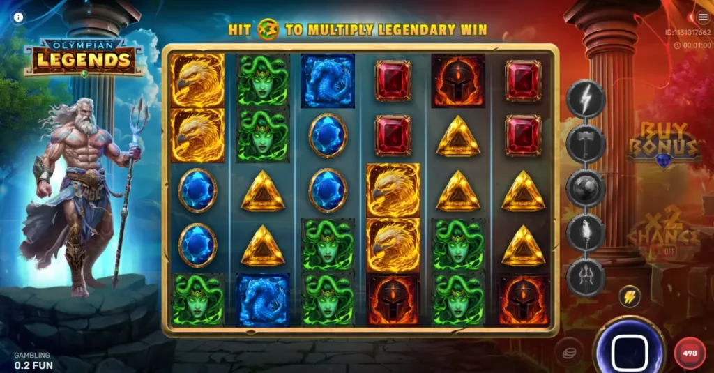 Olympian Legends уясидаги ўйин