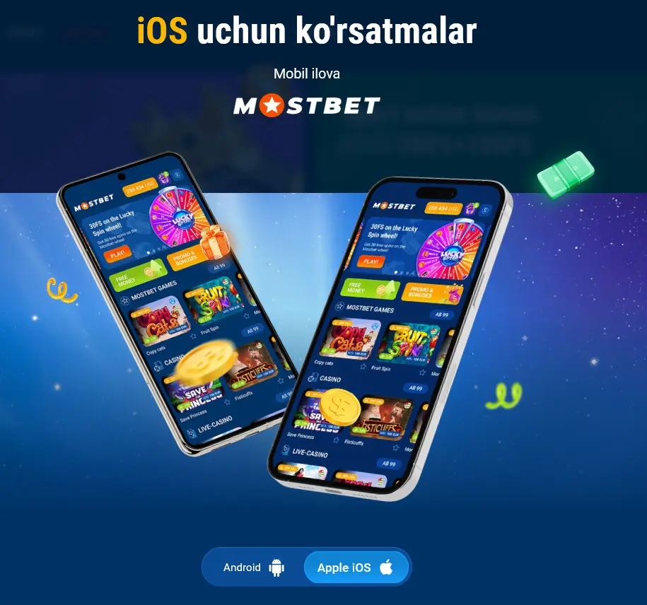 iOS Мостбет иловаси